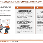 Retomar la rutina con equilibrio