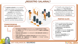 Registro salarial: qué es, obligaciones y riesgos